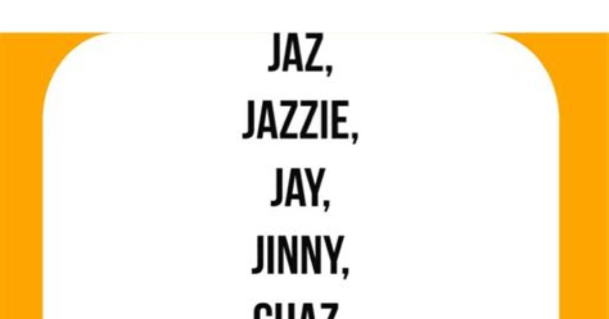 Jasmine Nicknames