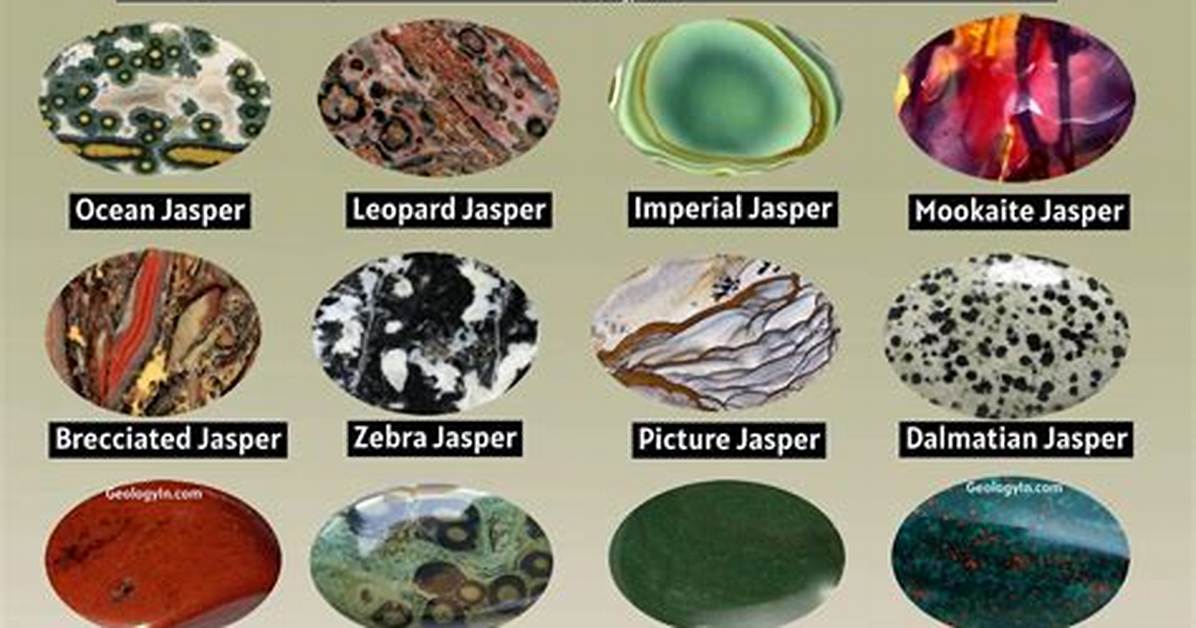 Jasper or Jade for Example