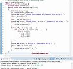 Java Array Sort Descending?