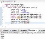 Java: Boolean in Println (Boolean? "Print True":"Print False") [Duplicate]