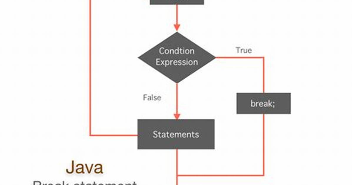 Java Break for Loop