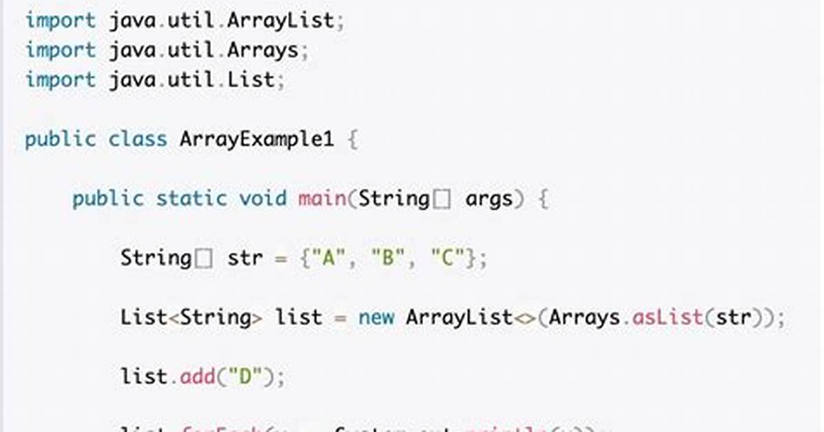 Java for Loop with an Arraylist