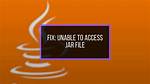 Java from Terminal: "Unable to Access Jarfile Example. Jar"