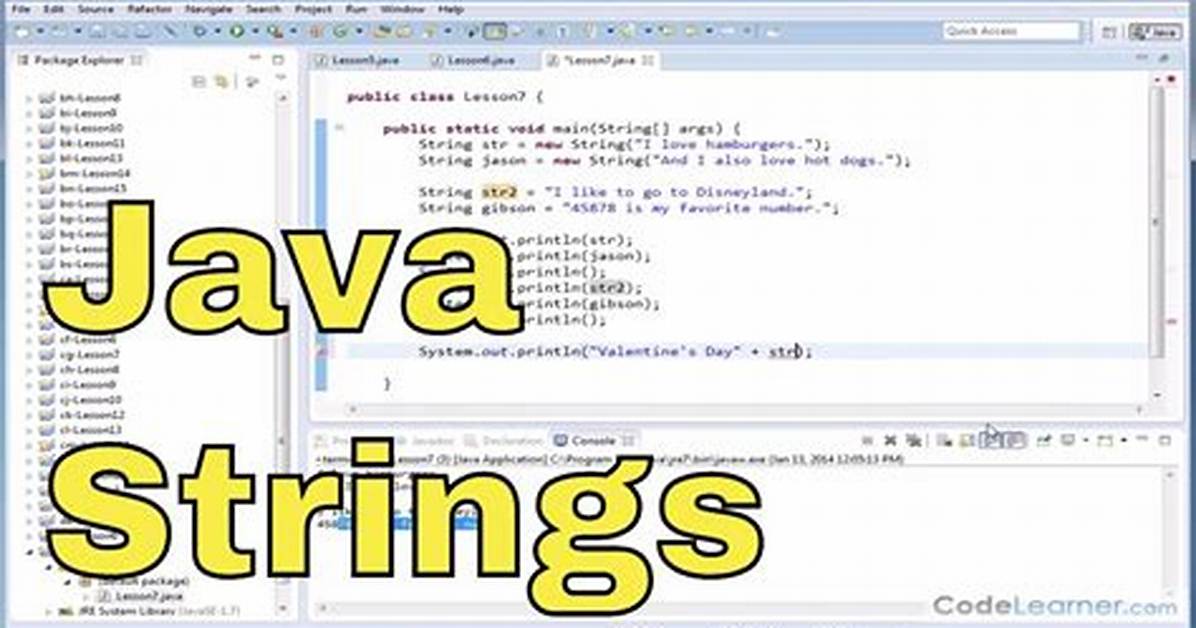 Java - How Do I Make a String Array with Values?
