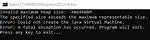 Java Invalid Maximum Heap Size. the Specified Size Exceeds the Maximum Representable Size