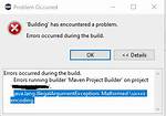 Java. Lang. Illegalargumentexception: Malformed \Uxxxx Encoding While Mvn Install