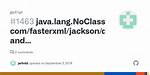 Java. Lang. Noclassdeffounderror: Com/Fasterxml/Jackson/Core/Jsonfactory