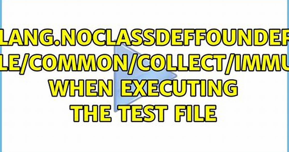 Java. Lang. Noclassdeffounderror: Com/Google/Common/Collect/Maps - Selenium