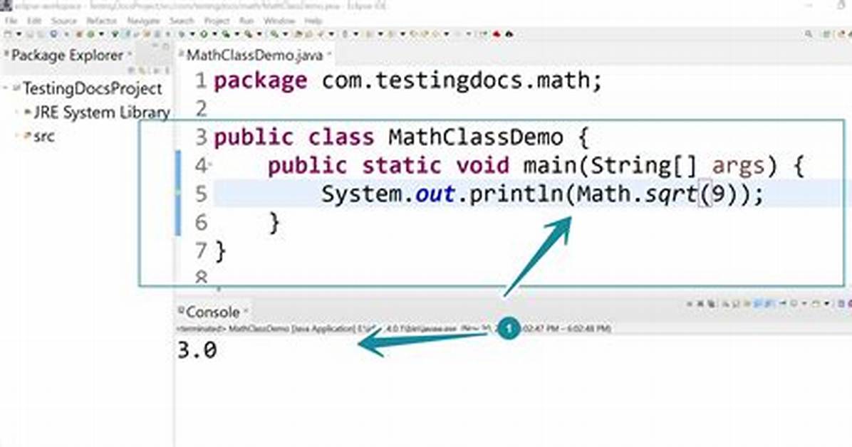 Java Math Class