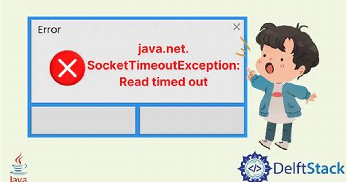 Java. Net. Sockettimeoutexception: Read Timed out Under Tomcat