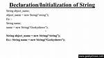 Java String Declaration [Duplicate]