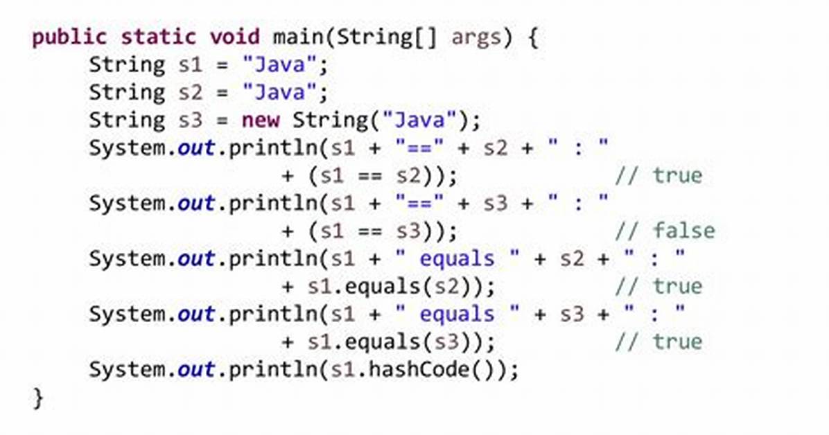 Java Strings: "String S = New String("Silly");"