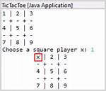 (Java) Tic-Tac-Toe Game Using 2 Dimensional Array