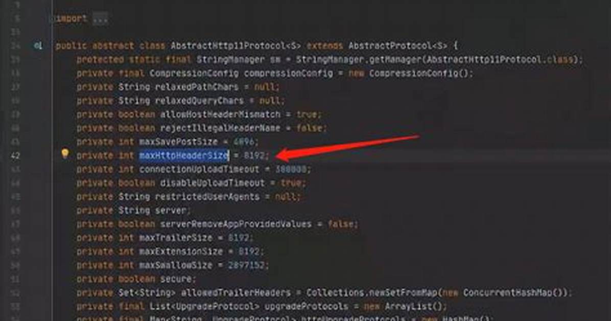 Java -Tomcat- Request Header Is Too Large