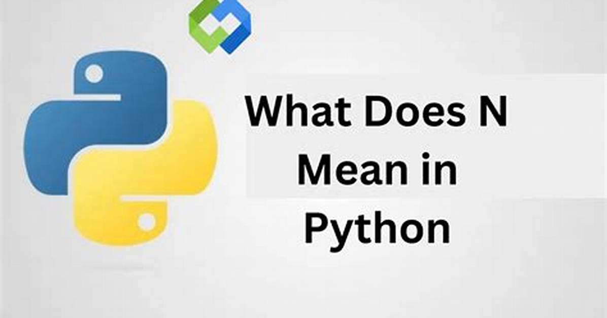 Java - What Does "\N" Mean? [Duplicate]