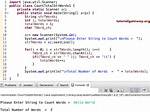 Java Word Count Program