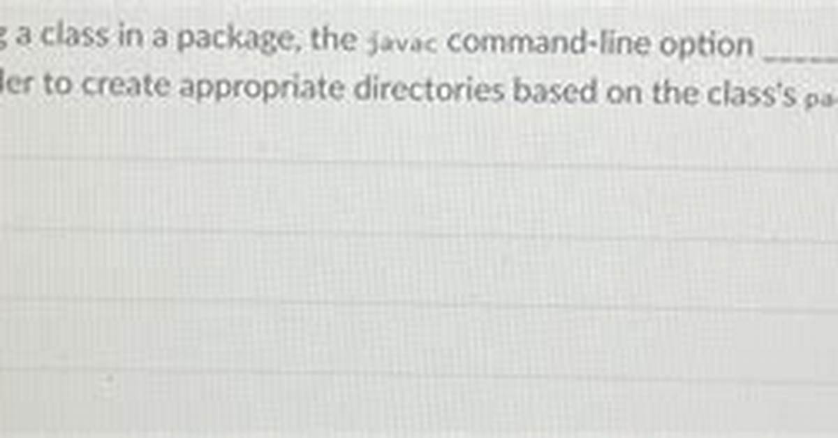 Javac Package Is Missing