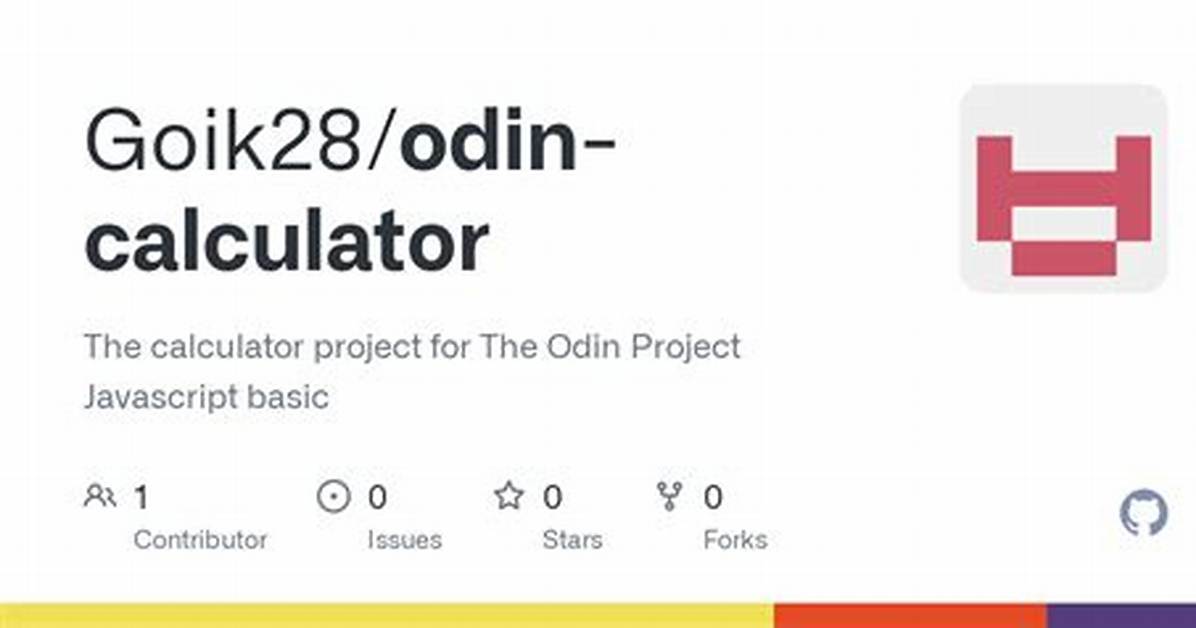 Javascript Calculator for the Odin Project