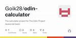 Javascript Calculator for the Odin Project