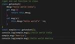 Javascript Class Getter/Setter