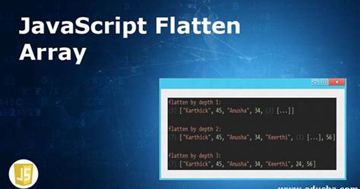 Javascript Flatten Array