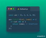 Javascript Foreach Loop