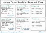 Javascript Format Date / Time [Duplicate]