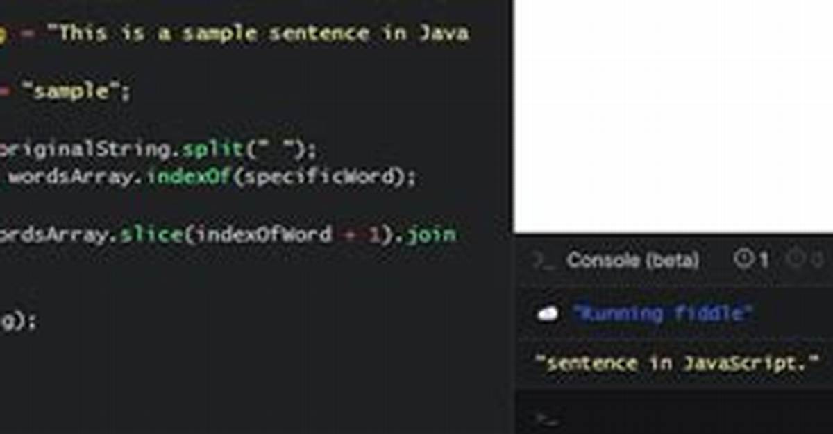 Javascript: Get Word After Specific Word?