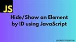 Javascript Hide/Show Element