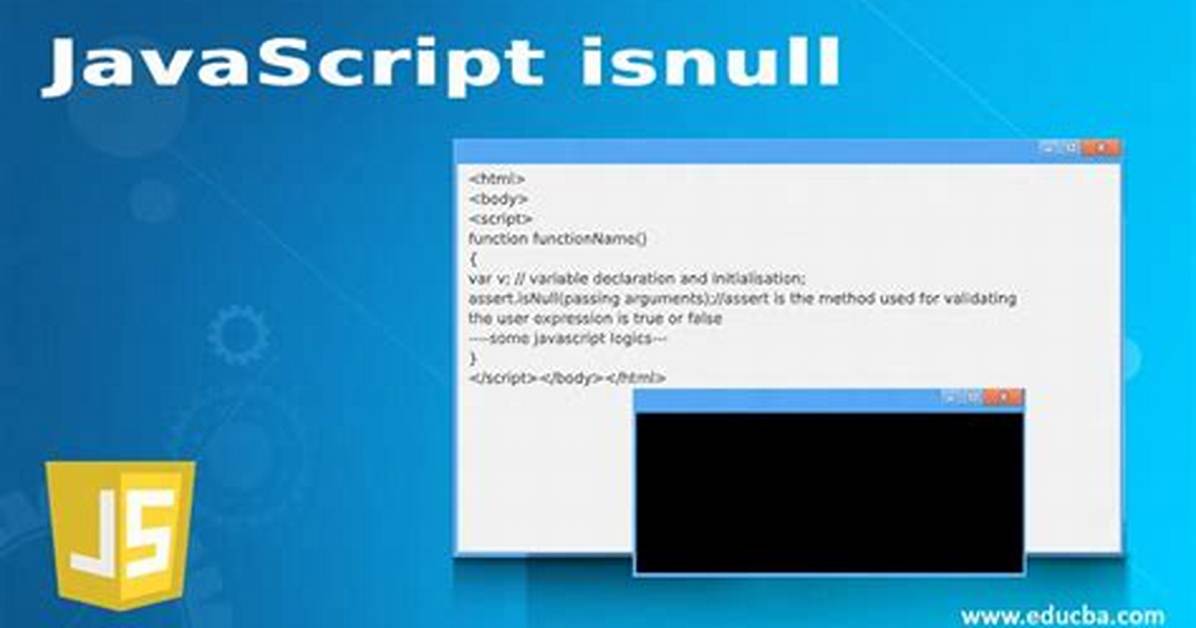 Javascript Isnull