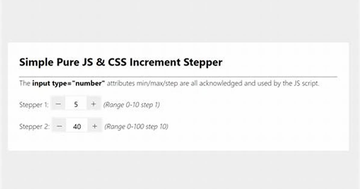 Javascript Onclick Increment Number