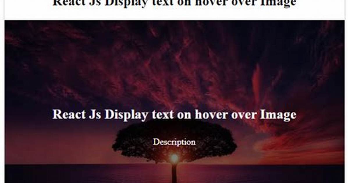 Javascript onHover Event