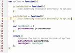 Javascript Private Methods