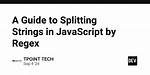 Javascript Regex Splitting Words in a Comma Separated String