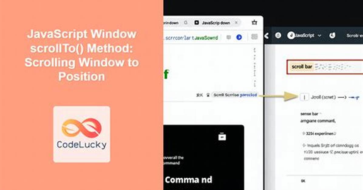 Javascript scrollTo Method Does Nothing?