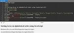 Javascript. Sort() Function: What Are Return 0, Return -1 and Return 1 for?
