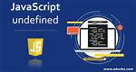 Javascript: Undefined! == Undefined?