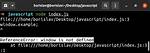 Javascript: 'Window' Is Not Defined