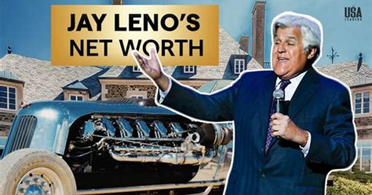 Jay Leno Net Worth: a Comprehensive Overview of His Wealth and Career
