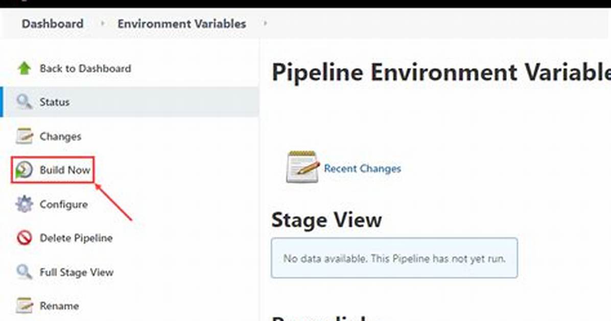 Jenkins Environment Variables