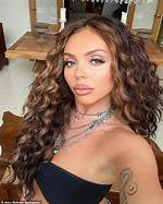 Jesy Nelson Shows off Her Curves in Plunging Nude Outfit After Reuniting with Ex Sean Sagar