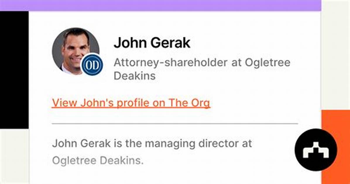 John Gerak