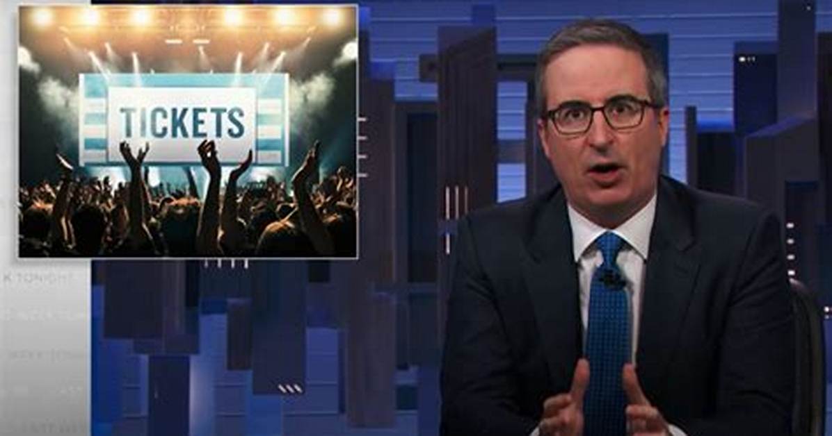 John Oliver on Ticketmaster