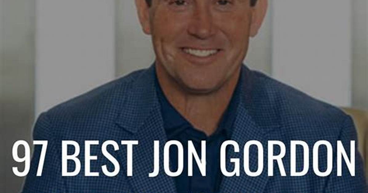 Jon Gordon