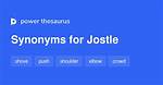 Jostle Synonyms