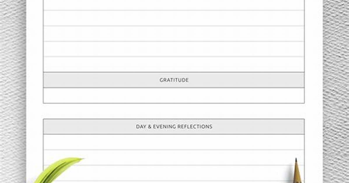 Journal Template