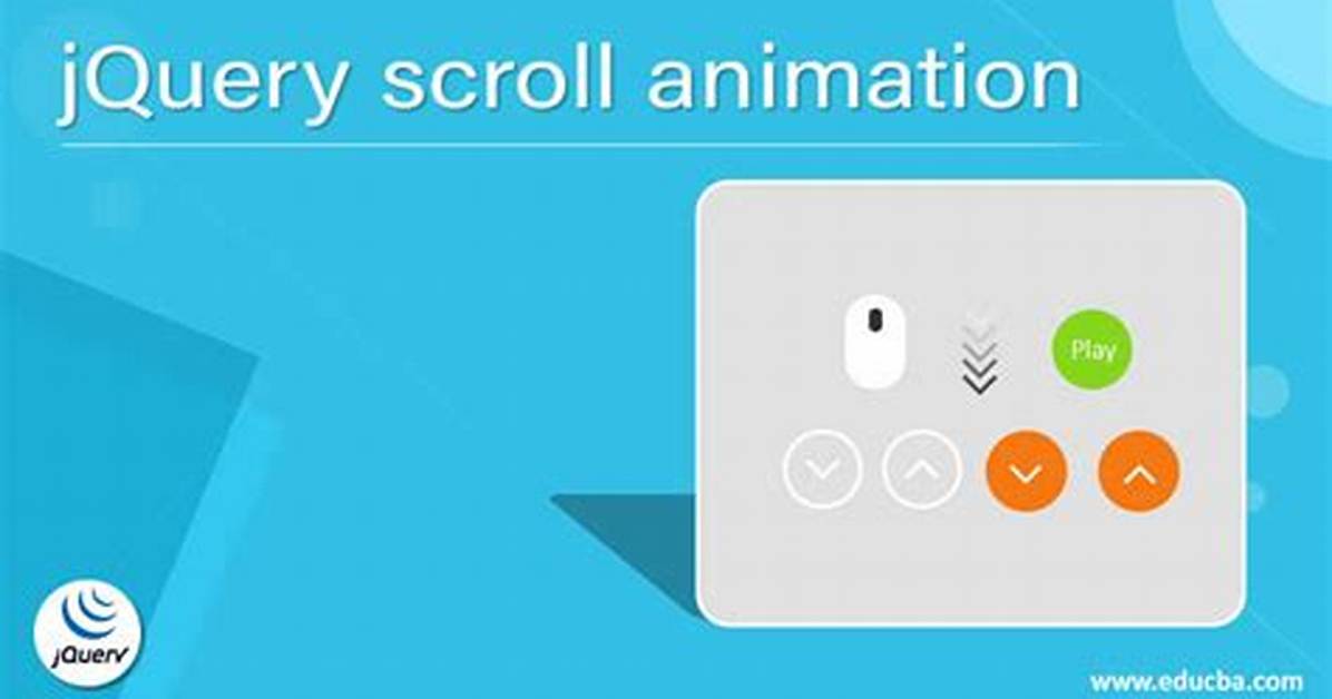 JQuery Animate Scroll