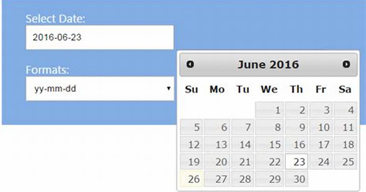 JQuery Date Formatting