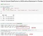 Json Adding Backslash Automatically