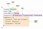 Json Data Enum Types